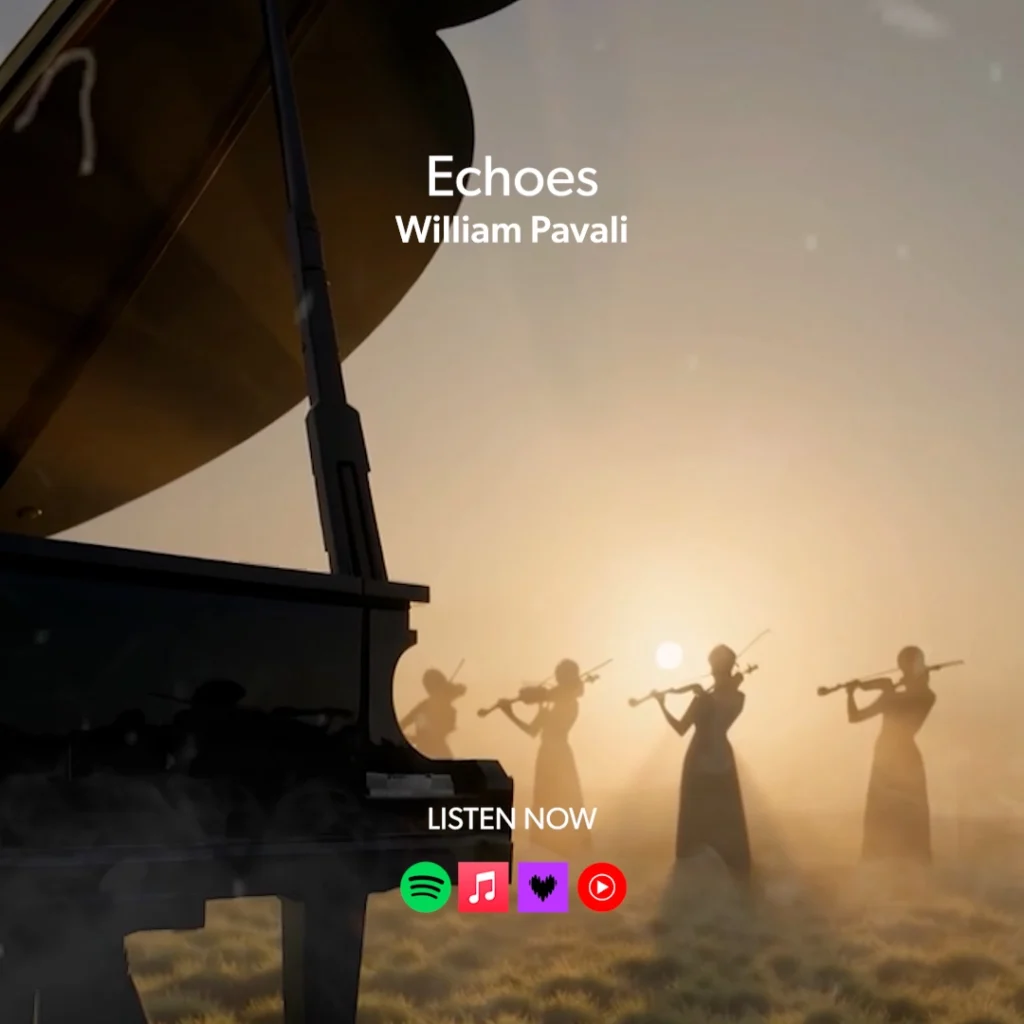 Album Cover William Pavali - Echoes to Spotify and Music Streaming